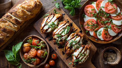 Class: Making Italian Bread, Chicken Parmesan & Caprese Salad