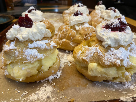 Making zeppole Di San Giuseppe 3/15 11:00-1:00