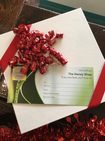 The Honey Shop Gift Certificate